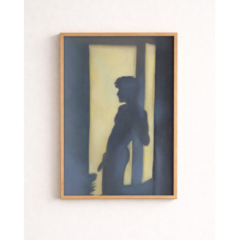 SHADOW BAN EN AZUL OSCURO PRINT - Daniel El Dibujo