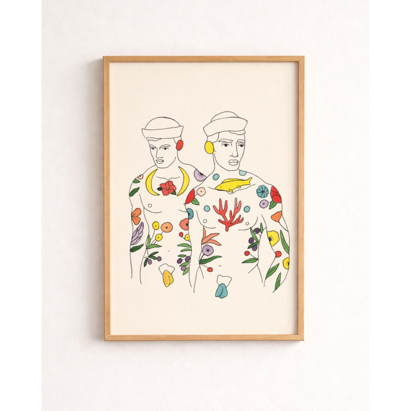 GARDEN SERIES PRINT - Daniel El Dibujo