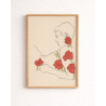 ESTUDIO EN FLOR N.3 (2024) PRINT - Daniel El Dibujo