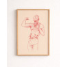 ESTUDIO MASCULINO N.6 PRINT - Daniel El Dibujo