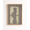 SHADOW BAN GRIS LINO PRINT - Daniel El Dibujo