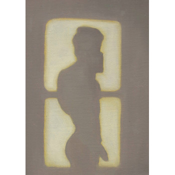 SHADOW BAN GRIS LINO PRINT - Daniel El Dibujo