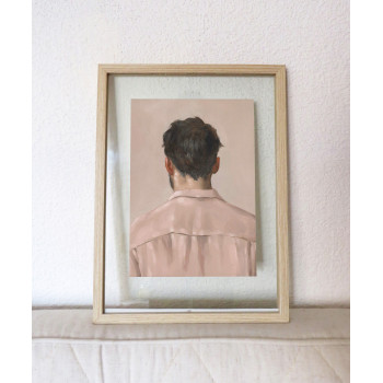 SHY PALE PINK PRINT - Daniel El Dibujo