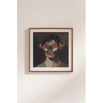 LE PAPILLON ORANGE / LIMITED EDITION PRINT - Daniel El Dibujo