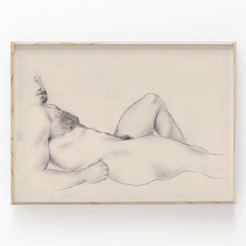 MALE STUDY N.10 - Daniel El Dibujo MALE STUDY N.10 - Daniel El Dibujo