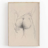 LA FORMA DE QUEDARSE PRINT - Daniel El Dibujo