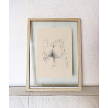 LA FORMA DE QUEDARSE PRINT - Daniel El Dibujo