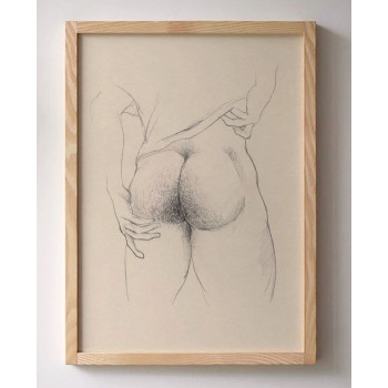 LA FORMA DE QUEDARSE PRINT - Daniel El Dibujo