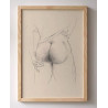 LA FORMA DE QUEDARSE PRINT - Daniel El Dibujo