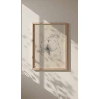 LA FORMA DE QUEDARSE PRINT - Daniel El Dibujo